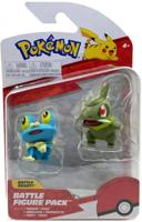 Pokemon Battle Figure Pack - Froakie & Axew - thumbnail