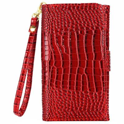 5.0 Inch universeel Crazy krokodil structuur Carry hoesjes met portemonnee & opbergruimte voor pinpassen & Lanyard voor iPhone 6 & 5 & 5S & 5C,Sony Xp 5.0 Inch universeel Crazy krokodil structuur Carry hoesjes met portemonnee & opbergruimte voor pinpassen & Lanyard voor iPhone 6 & 5 & 5S & 5C,Sony Xp