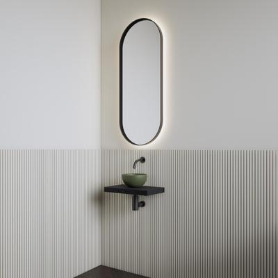 Fonteinset | BWS Leto | Planchet Black Veneer | Waskom Mat Olijf Groen