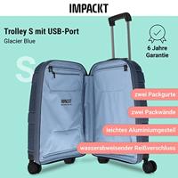 IMPACKT TROLLEY S 4 WIEL 55 CM GLACIER BLUE - thumbnail