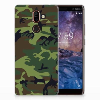Nokia 7 Plus | TPU bumper | Army Dark