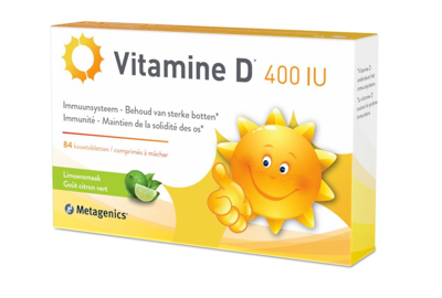 Metagenics Vitamine D 400 IU Tabletten Metagenics Vitamine D 400 IU Tabletten