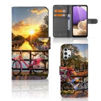 Samsung Galaxy A32 4G | Flip Cover | Amsterdamse Grachten - thumbnail