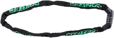 CONTEC cijfer-kettingslot "sloc" ct number cable lock sloc 5 mm x 100 cm, black
