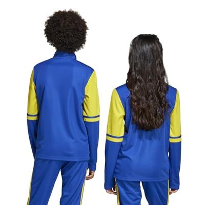 adidas Squadra 25 Trainingstrui 1/4-Zip Kids Blauw Geel