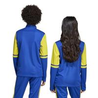 adidas Squadra 25 Trainingstrui 1/4-Zip Kids Blauw Geel - thumbnail