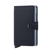 Secrid Mini Wallet Portemonnee Saffiano Navy - thumbnail