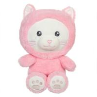 Hoody Pets Kattenknuffel - GIPSY TOYS - Roze, 24 cm - thumbnail