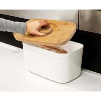 Joseph Joseph Bread Bin broodtrommel Rechthoekig Wit Bamboo, Kunststof - thumbnail