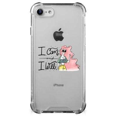 iPhone SE 2022/2020 | iPhone 8/7 Stevig | Bumper Hoesje | i Can