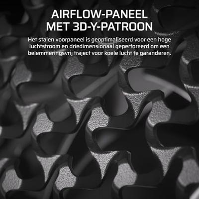 Corsair FRAME 4000D RS Midi-tower PC-behuizing Zwart