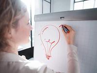 Edding Flipchartmarker | zwart/rood/blauw/groen | streepbreedte 1-5 mm spitse punt | 1 stuk - 4-383-4 4-383-4 - thumbnail