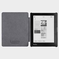 Lunso - Kobo Aura Edition 1 hoes (6 inch) - Vegan Saffiano Leren sleep cover - Vermeer Melkmeisje - thumbnail