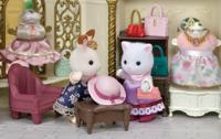 SYLVANIAN FAMILIES 5461 De modekoffer en grote zus Perzische kat - thumbnail
