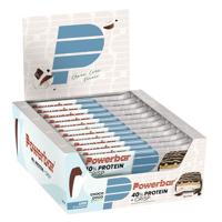 Powerbar 40% Protein+ Crisp Bar Chocolade 12x40g - thumbnail