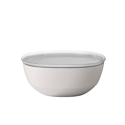 Mepal serveerschaal silueta 5000 ml met deksel nordic white Mepal serveerschaal silueta 5000 ml met deksel nordic white