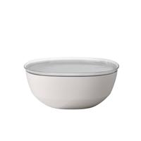 Mepal serveerschaal silueta 5000 ml met deksel nordic white - thumbnail