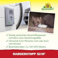 Neudorff Dierenverschrikker Functies: Ultrasoon 1 stuk(s) - thumbnail