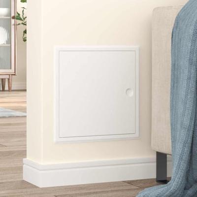 Toegangs paneel Wit 30 x 30 cm staal Toegangs paneel Wit 30 x 30 cm staal