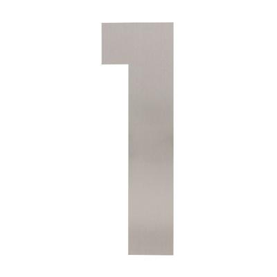 Intersteel Huisnummer 1 XXLNumbra 50cm RVS - 0035.402121