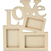 Creativ Company Fotolijst love hout - thumbnail