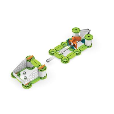 Set di costruzioni - GEOMAG - Obiettivo sfida meccanica! - 96 pezzi - Magnetico - Gioco interattivo - Plastica riciclata