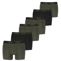 Puma Boxershorts 6-pack groen-zwart - thumbnail