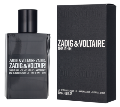 Zadig & Voltaire This Is Him! Eau de toilette Spray 50 ml Heren Zadig & Voltaire This Is Him! Eau de toilette Spray 50 ml Heren