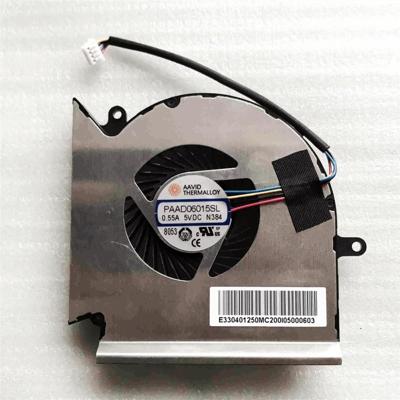 Notebook GPU Fan for MSI GE75 GP75, PAAD06015SL N384, 4pin