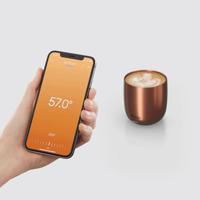 Ember Cup 6 Smart drinkbeker Koper 178 ml CM210605EU - thumbnail