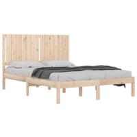 Bedframe zonder matras massief grenenhout 160x200 cm - thumbnail