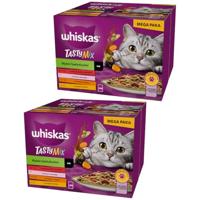 Whiskas 1+ Kattenvoer Tasty Mix Keuze van de Chef in saus 4 x 12 maaltijdzakjes bij Jumbo - thumbnail