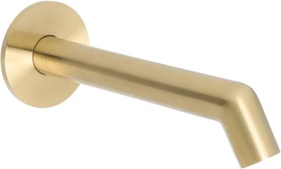 Ben Engraved baduitloop geborsteld messing