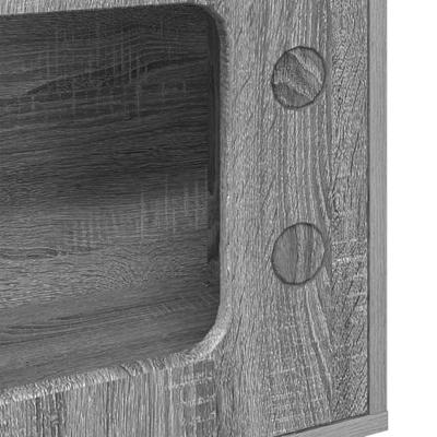 Kattenhuis Grijs Sonoma 51 x 30 x 52 cm Bewerkt hout