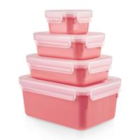 Tefal masterseal voorraaddozenset roze - thumbnail