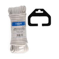 Elastisch koord EDM 87851 Wit 10 m - thumbnail