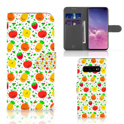 Samsung Galaxy S10 Plus Book Cover Fruits Samsung Galaxy S10 Plus Book Cover Fruits