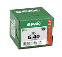 SPAX 1191040500403 Houtschroef 5 mm 40 mm T-STAR plus Staal Zwart BLAX 200 stuk(s) - thumbnail