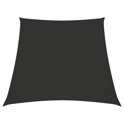 vidaXL Zonnescherm trapezium 3/4x3 m oxford stof antracietkleurig vidaXL Zonnescherm trapezium 3/4x3 m oxford stof antracietkleurig