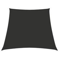 vidaXL Zonnescherm trapezium 3/4x3 m oxford stof antracietkleurig - thumbnail