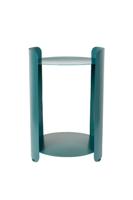 Dutchbone Bijzettafel 'Navagio' 31cm, kleur Blauw - thumbnail