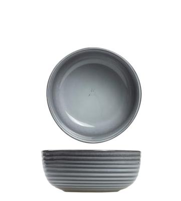 Cosy & Trendy Serviesset Kentucky Grey - 12-delig / 4 personen - 4 dinerborden, 4 ontbijtborden en 4 kommen
