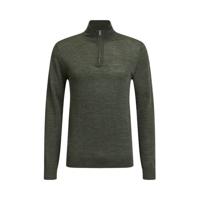 WE Fashion WE Fashion fijngebreide wollen schipperstrui groen - thumbnail