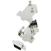 TRU COMPONENTS TCD45NT09MDMPK 7709864 D-sub male connectorset 45 ° Aantal polen: 9 Soldeerkelk 1 stuk(s) - thumbnail