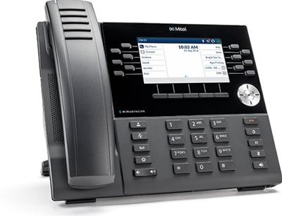 MiVoice 6930 IP Phone - VoIP-telefoon - 4,3-inch LCD-touchscreen - USB-poort met voeding - Grijs MiVoice 6930 IP Phone - VoIP-telefoon - 4,3-inch LCD-touchscreen - USB-poort met voeding - Grijs