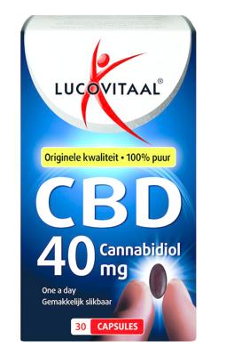 Lucovitaal CBD 40mg 30 Capsules