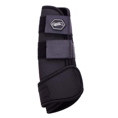 QHP Neopreen Air Beenbeschermers zwart maat:s