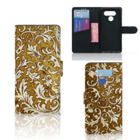 Wallet Case LG Q60 Barok Goud - thumbnail