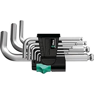 Wera 950 PKS/9 SM N Stifsleutelset, metrisch, verchroomd, 9 -delig - 1 stuk(s) - 05133163001
