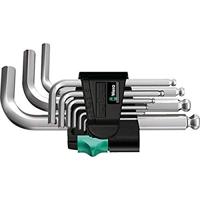 Wera 950 PKS/9 SM N Stifsleutelset, metrisch, verchroomd, 9 -delig - 1 stuk(s) - 05133163001 - thumbnail